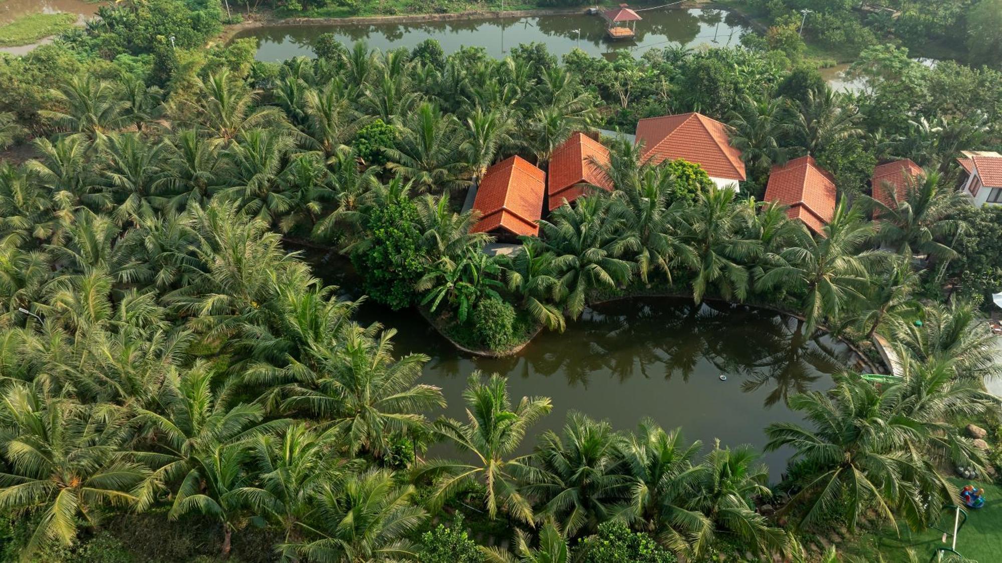 Nature Garden Ecolodge นิญบิ่ญ ภายนอก รูปภาพ