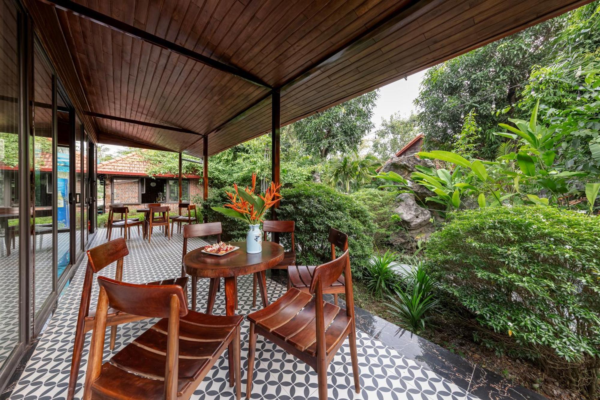 Nature Garden Ecolodge นิญบิ่ญ ภายนอก รูปภาพ
