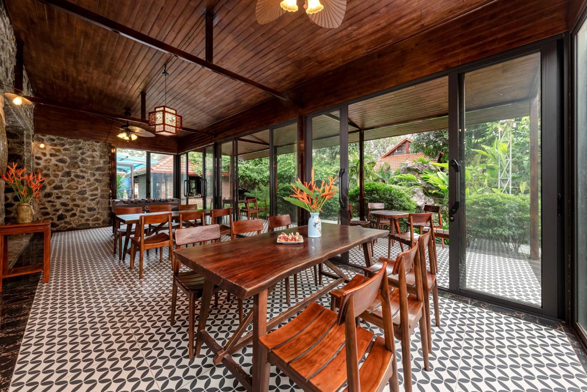 Nature Garden Ecolodge นิญบิ่ญ ภายนอก รูปภาพ