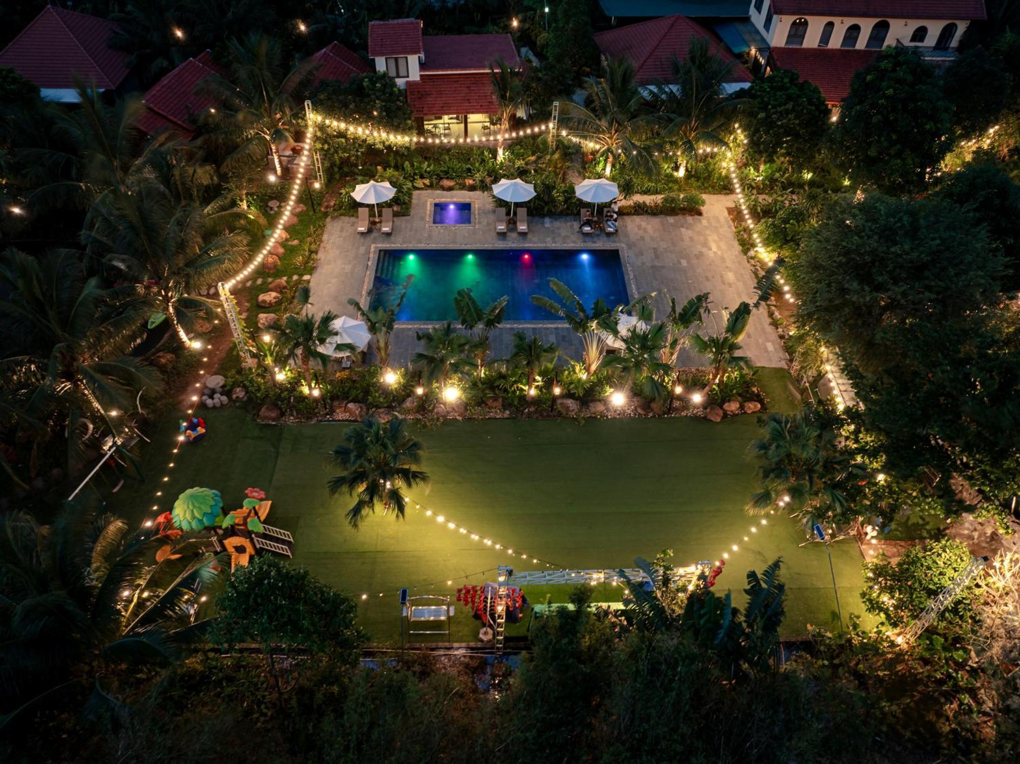Nature Garden Ecolodge นิญบิ่ญ ภายนอก รูปภาพ