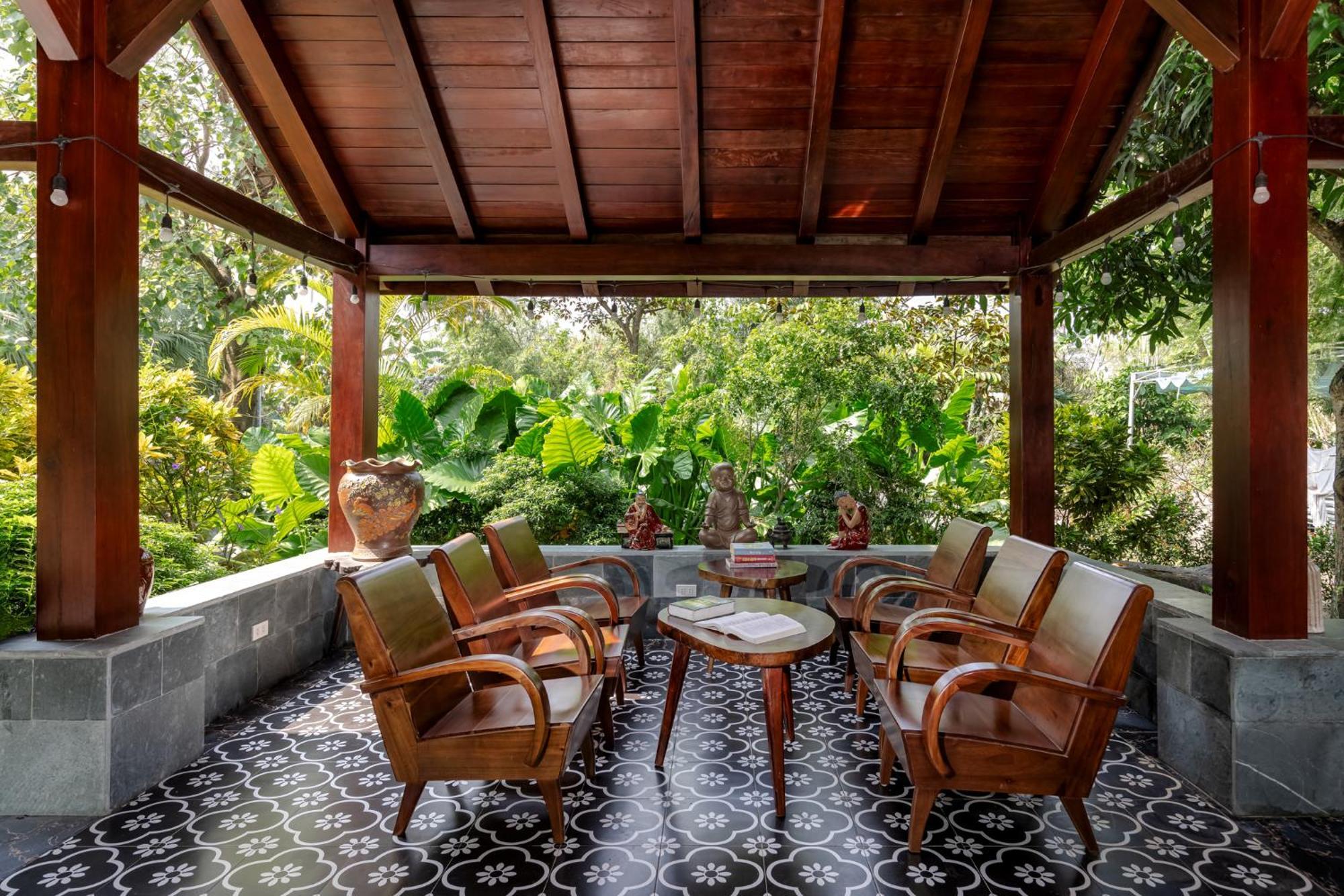 Nature Garden Ecolodge นิญบิ่ญ ภายนอก รูปภาพ